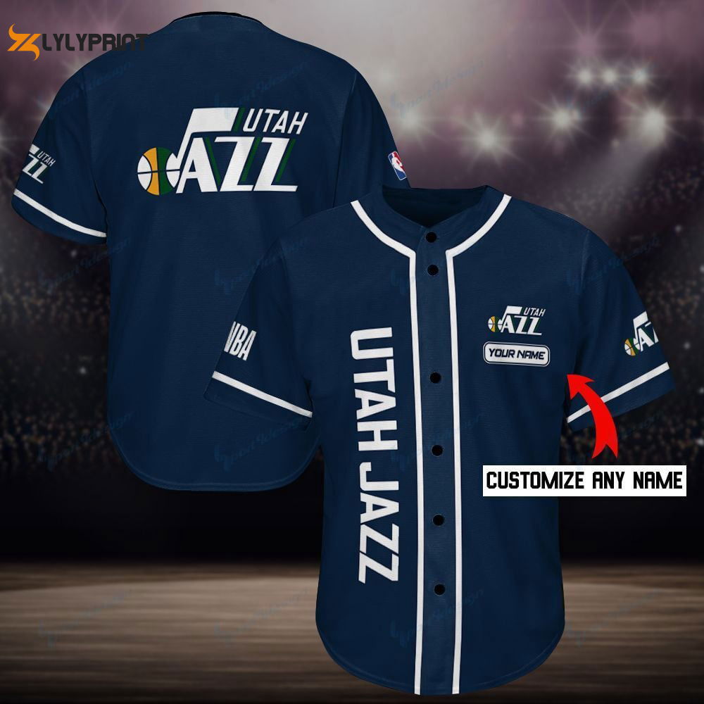Utah Jazz Baseball Jersey For Fans BJ0058 - lylyprint.com T-Shirts, Hoodie, Sweatshirt | WearSparks.com (Image 1)