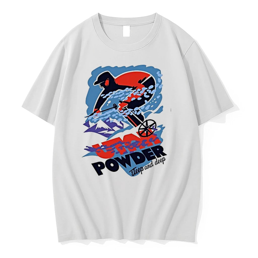 Utah Powder Steep And Deep Skiing Mountains 0 Tshirts Sweater