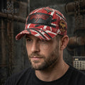 Van Halen Distressed Stripe Premium Rock Band Baseball Cap