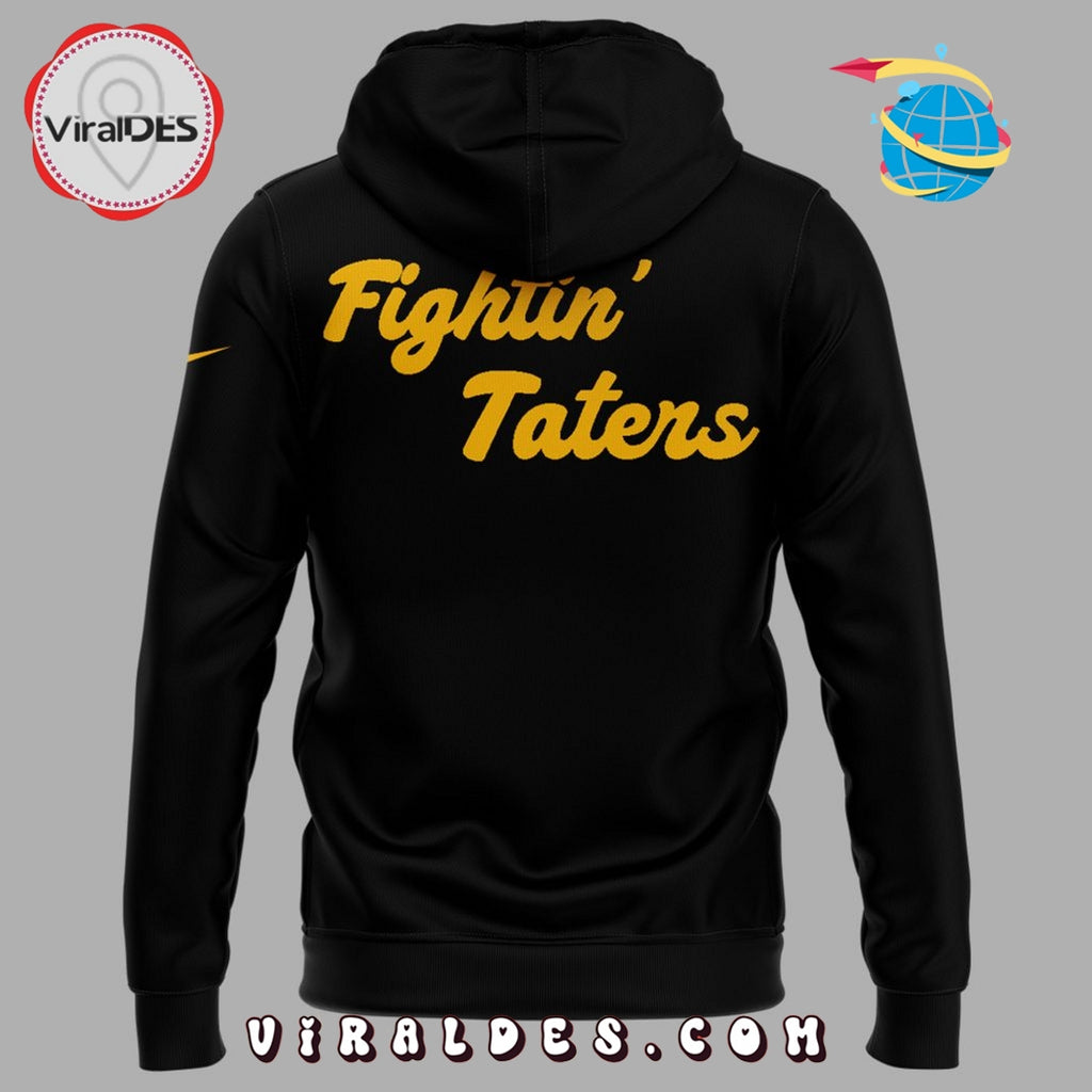 Vandal Football Fightin’ Taters Black Hoodie, Long Pant