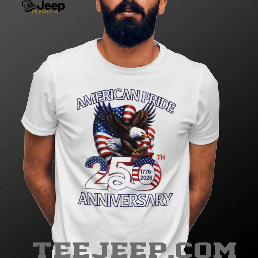 USA 250th Anniversary 1776 2026 American Pride Eagle T Shirt