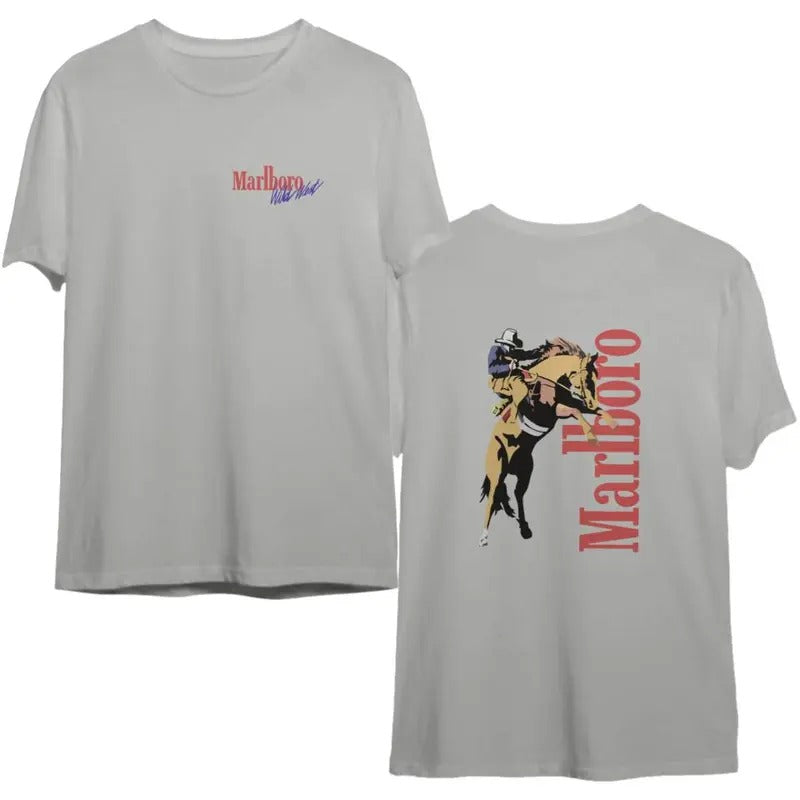 vintage Marlboro Cowboy Shirt, Vintage Marlboro Cowboy Wild West  T-shirt, sweater and Hoodie