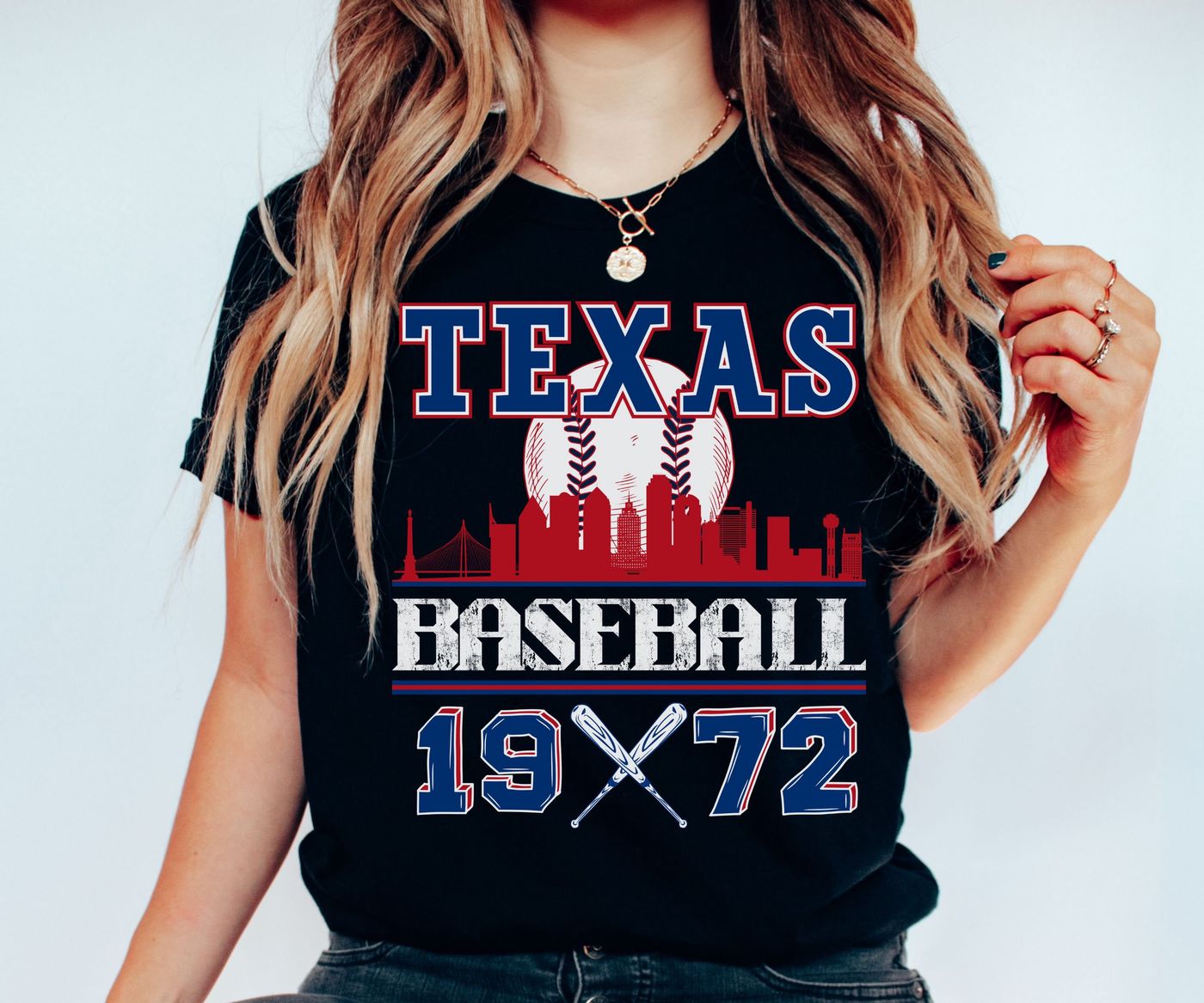 Vintage Texas Baseball Shirt - Ranger Fan Gear Retro MLB Tshirt - lylyprint.com