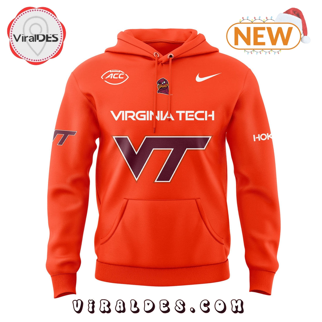 Virginia Tech Orange Version 2024 Hoodie