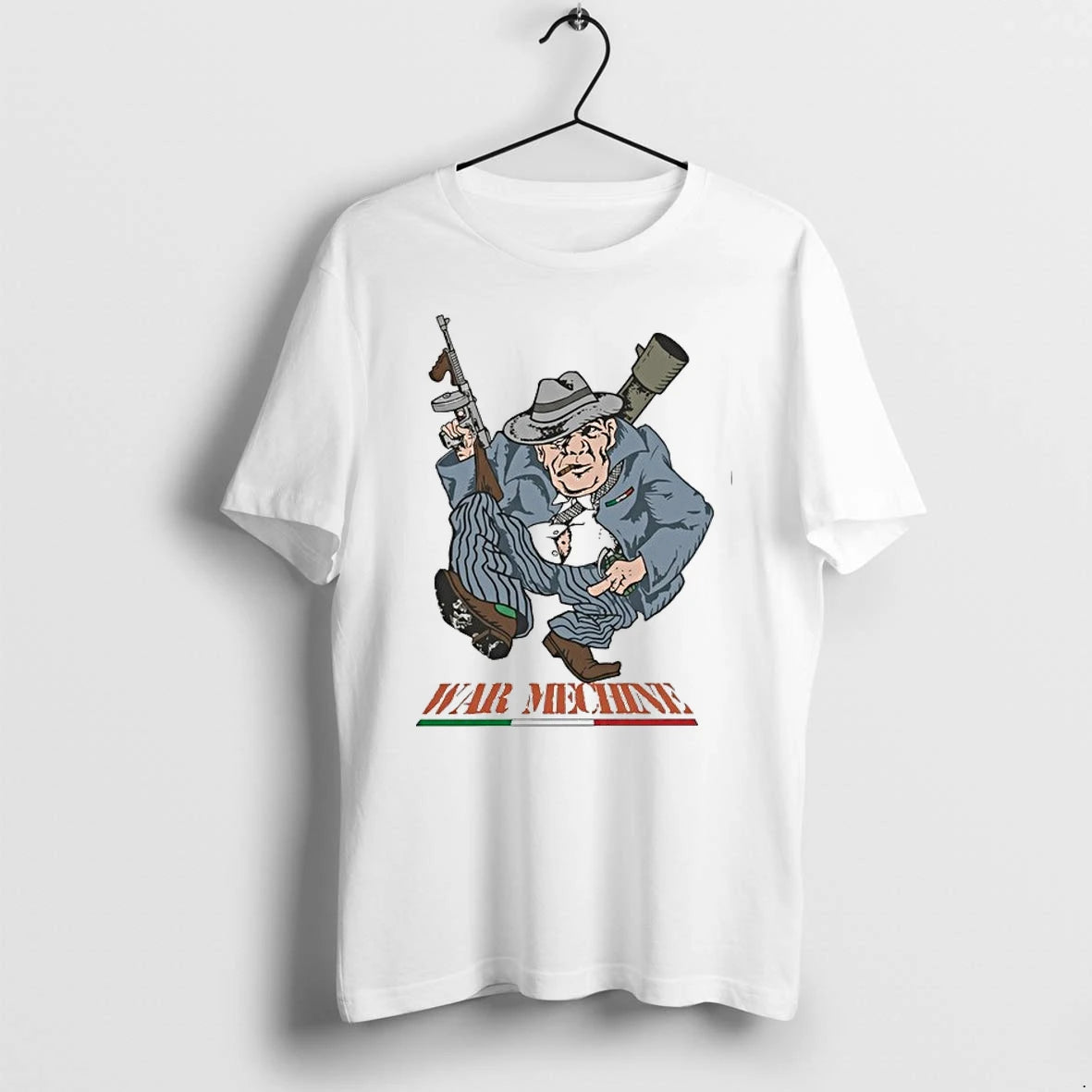 War Machine Gangster Mafia Tommy Gun Mobster 0 Tshirts Sweater
