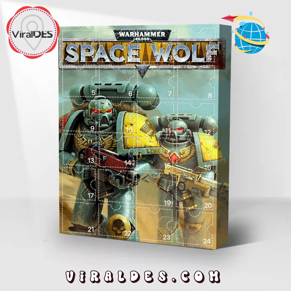 Warhammer 40K Space Wolf 2025 Advent Calendar