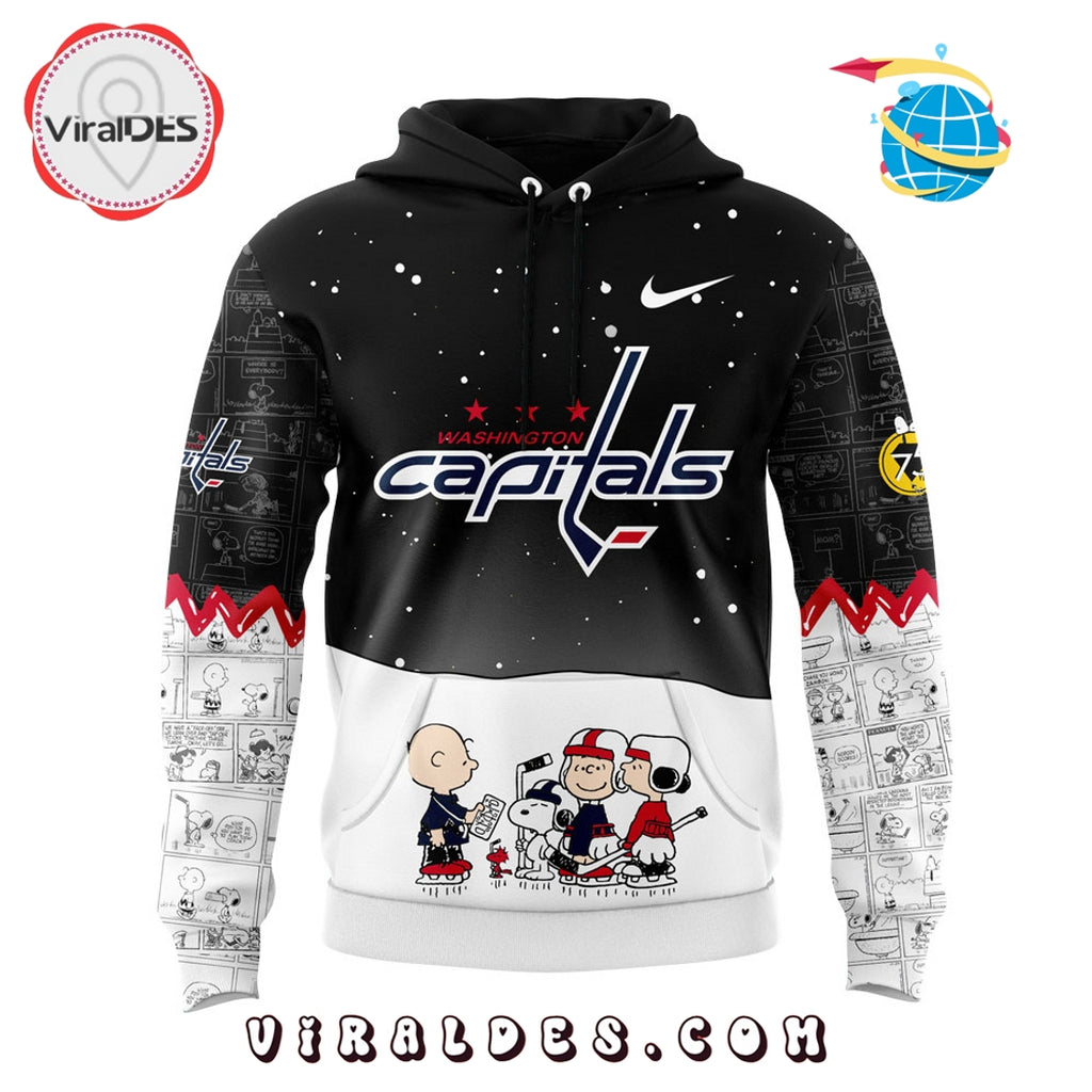 Washington Capitals 75th Anniversary of Peanuts Hoodie