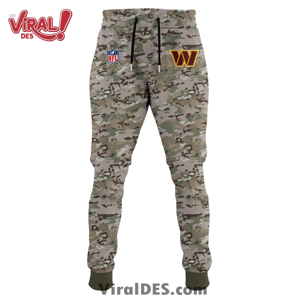 Washington Commanders 2025 Salute to Service Hoodie, Long Pants