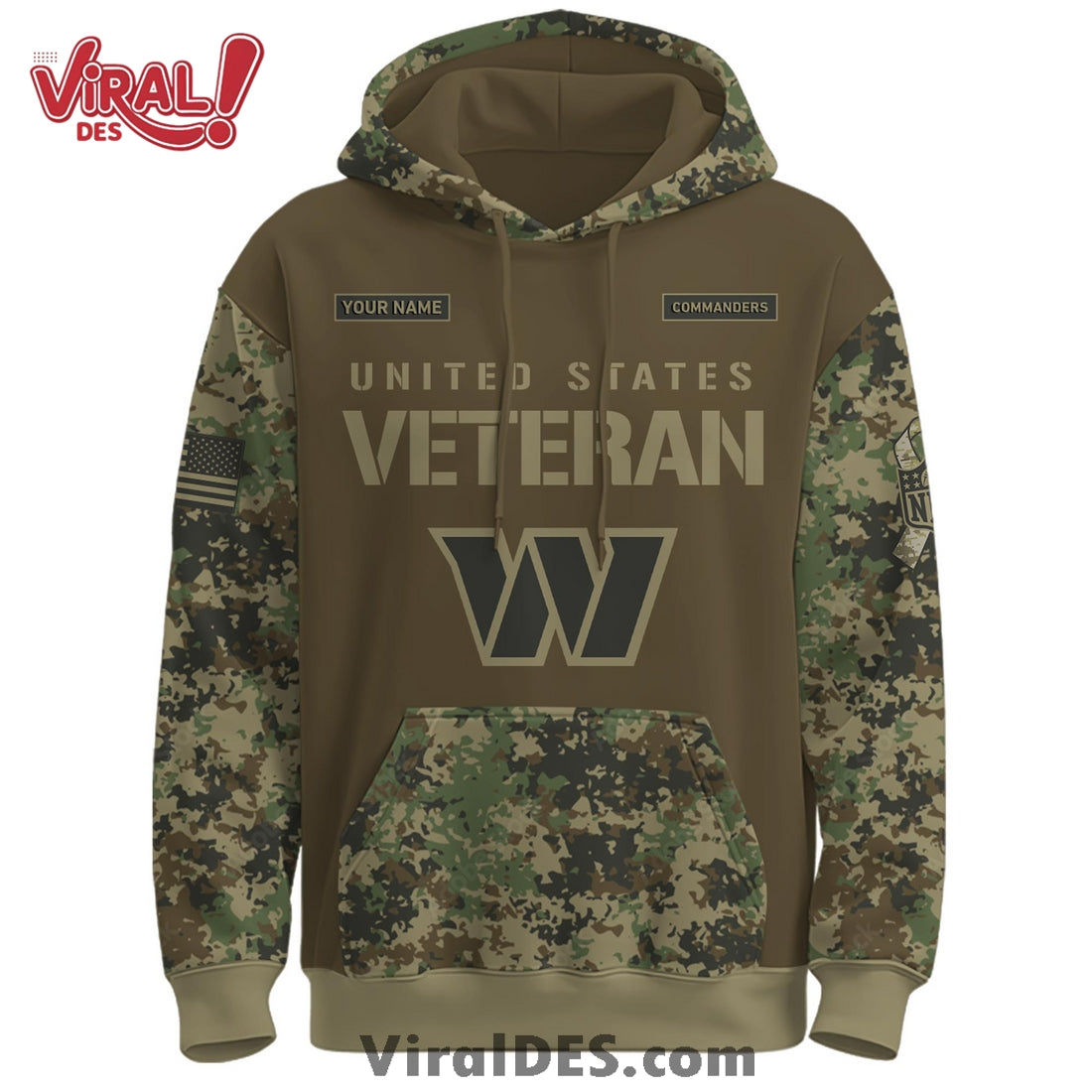Washington Commanders Salute to Service Limited Editions Hoodie