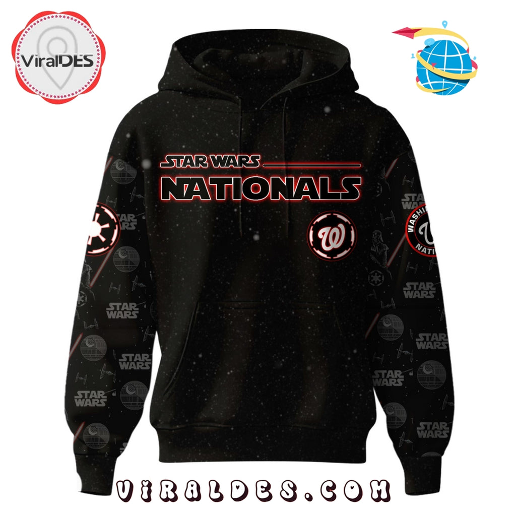 Washington Nationals MLB x Star War Night Hoodie, Jogger, Cap