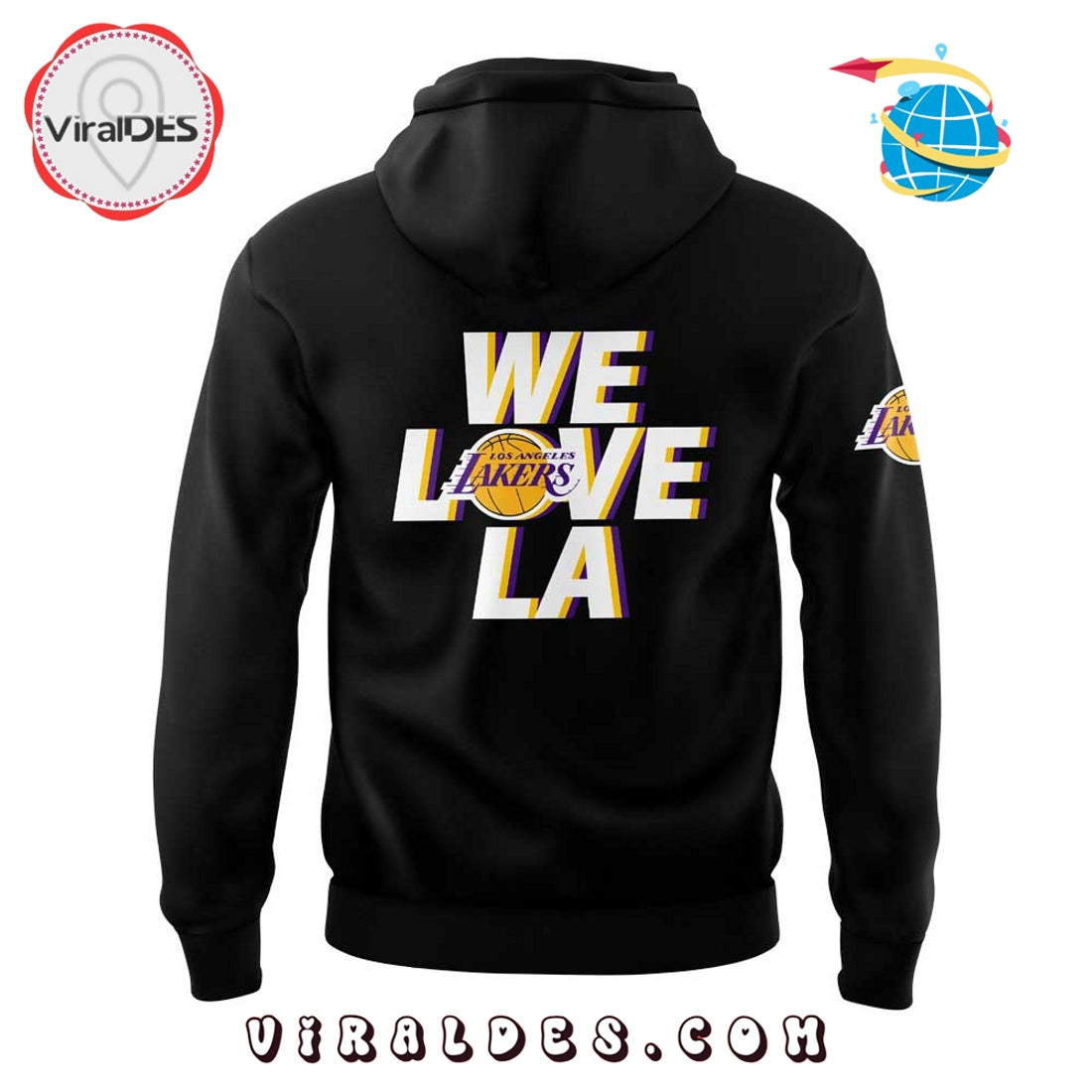 We Love LA – Los Angeles Lakers Luka Doncic Hoodie