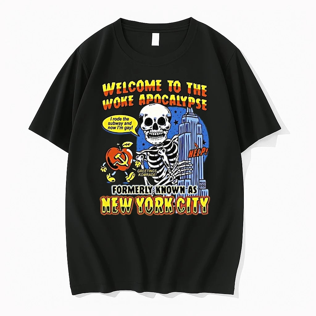Welcome To The Woke Apocalypse Formerly Known As New York City 0 Tshirts Sweater