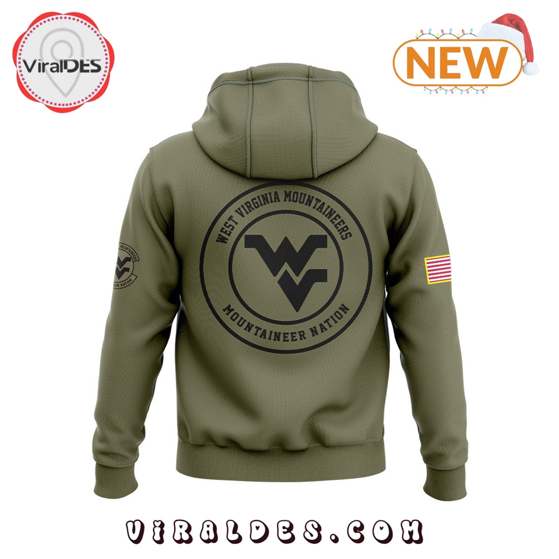 West Virginia Football Camo Hoodie, Jogger, Cap
