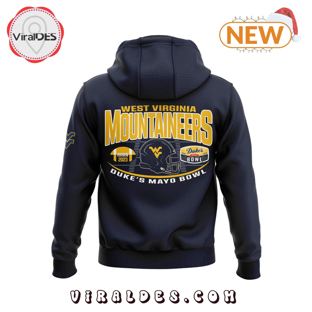 West Virginia Pour Some Mayo Navy Hoodie, Jogger, Cap