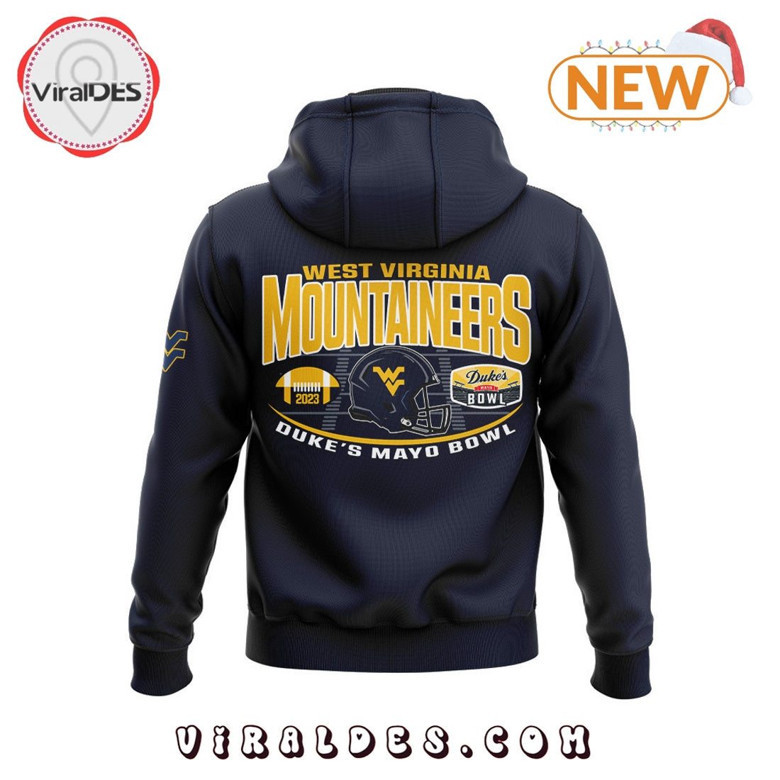 West Virginia Pour Some Mayo Navy Hoodie, Jogger, Cap