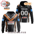 Wests Tigers 2025 Custom Limited Hoodie