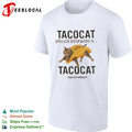 Tacocat Spelled Backward Is Tacocat Cat Taco shirt