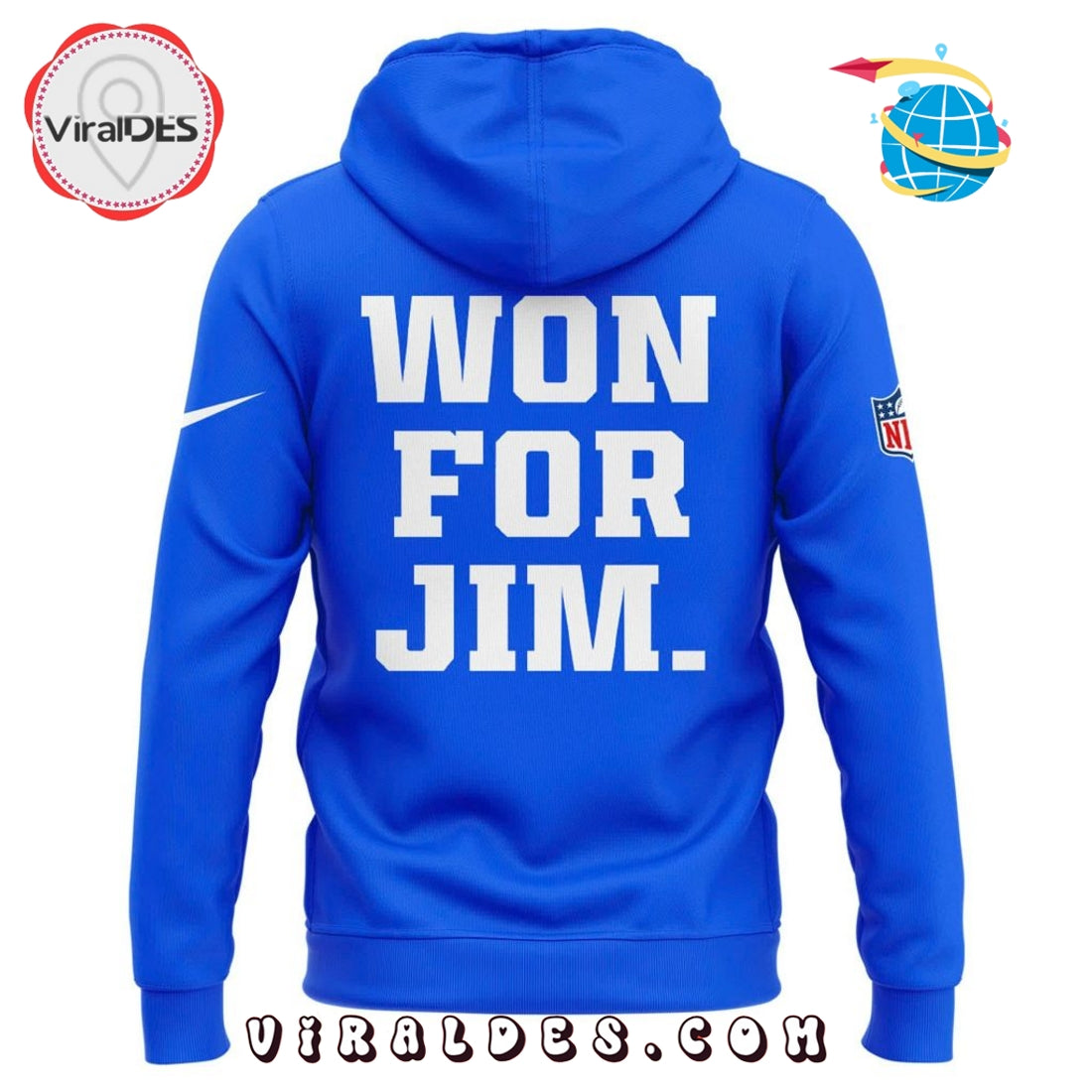 Won For Jim Indianapolis Colts For the Boss Hoodie