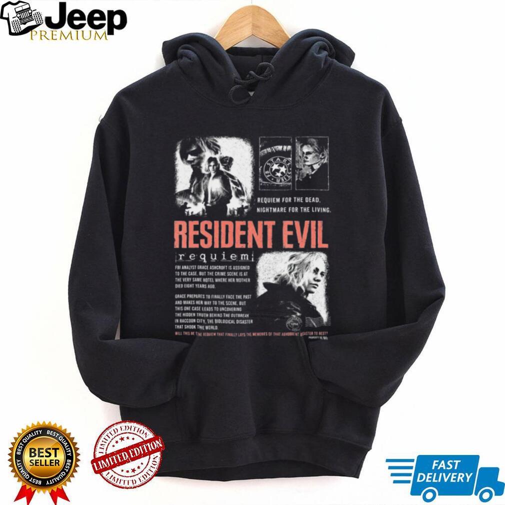 Resident Evil Requiem Grace Ashcroft Horror Movie Aesthetic T Shirt