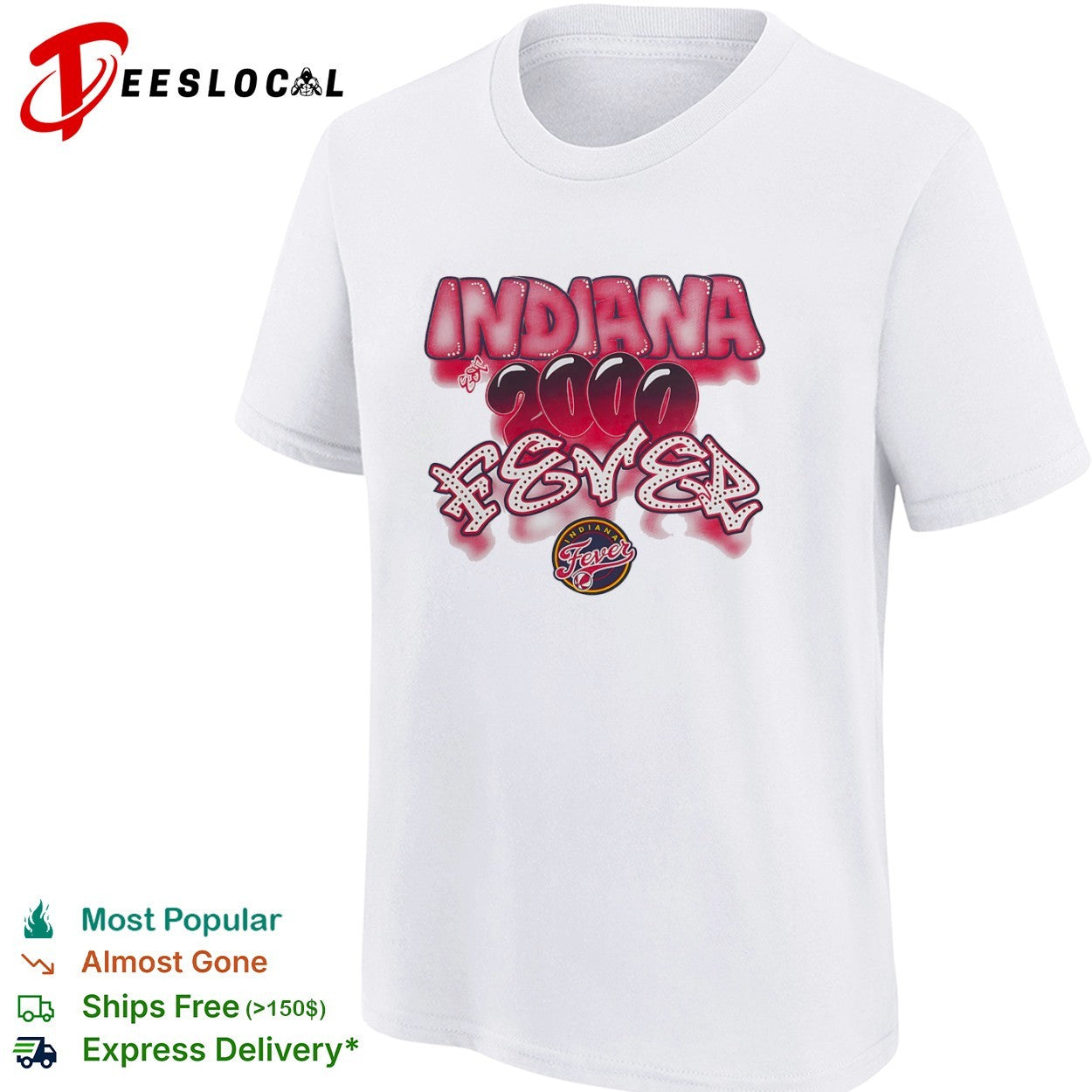 Indiana Fever 2000 Est Retro Basketball shirt