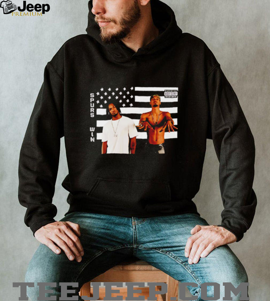 Wemby And Castle Stankonia Parody Spurs Win Shirt