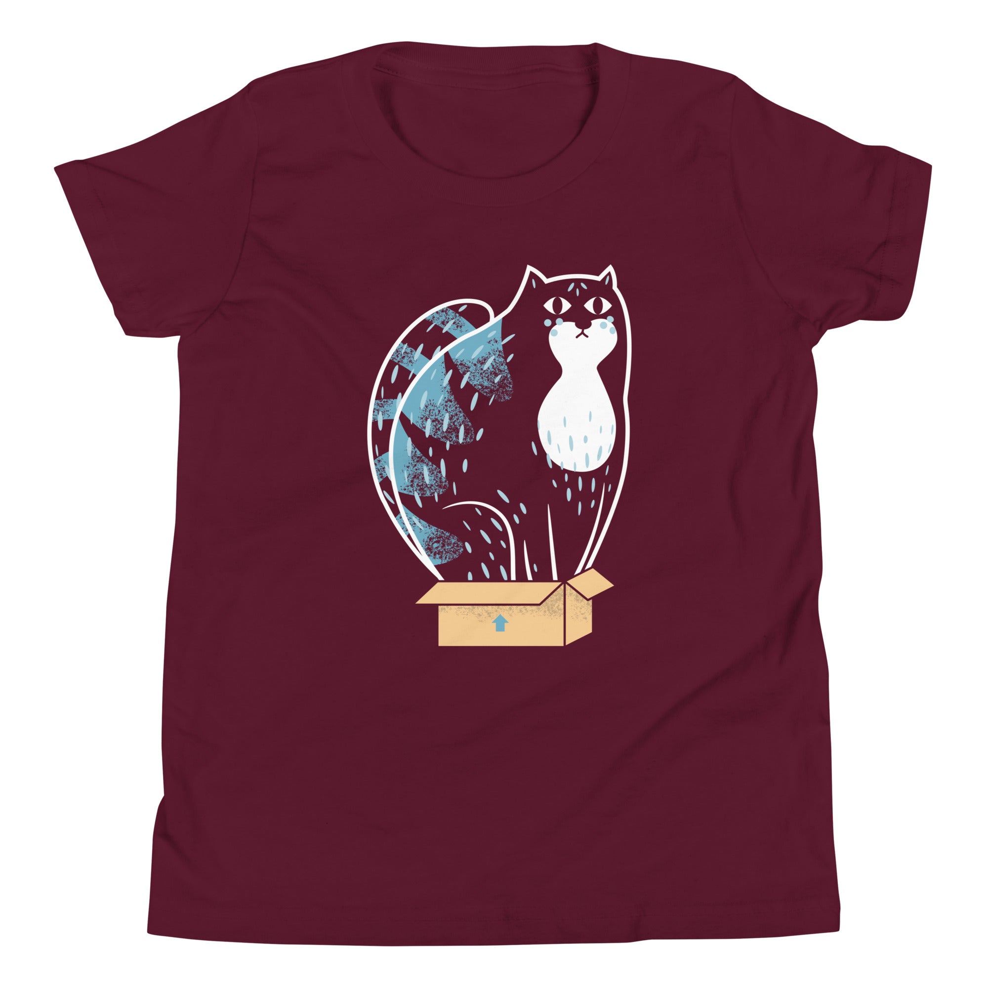 Cat In A Box Kid's Youth Tee