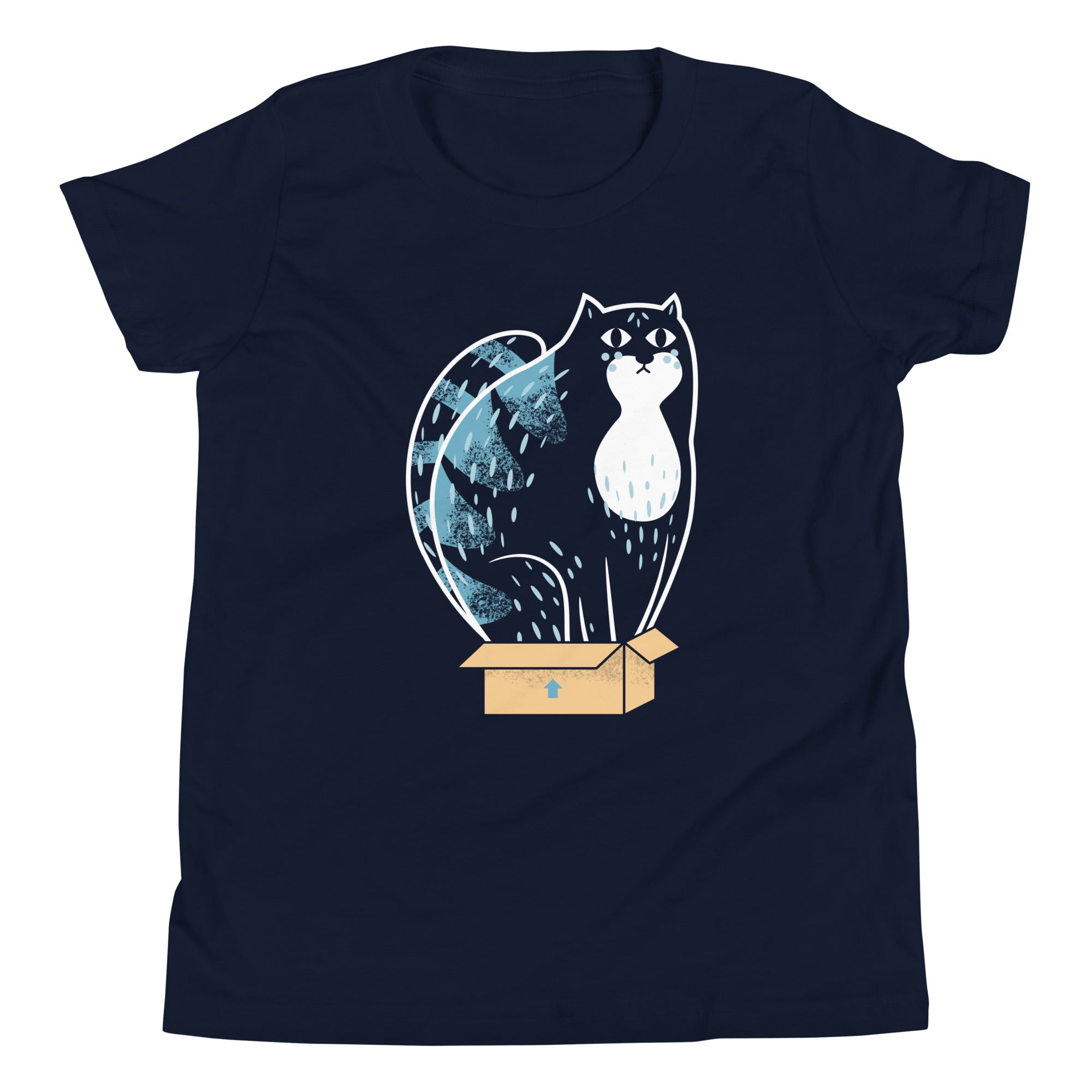 Cat In A Box Kid's Youth Tee