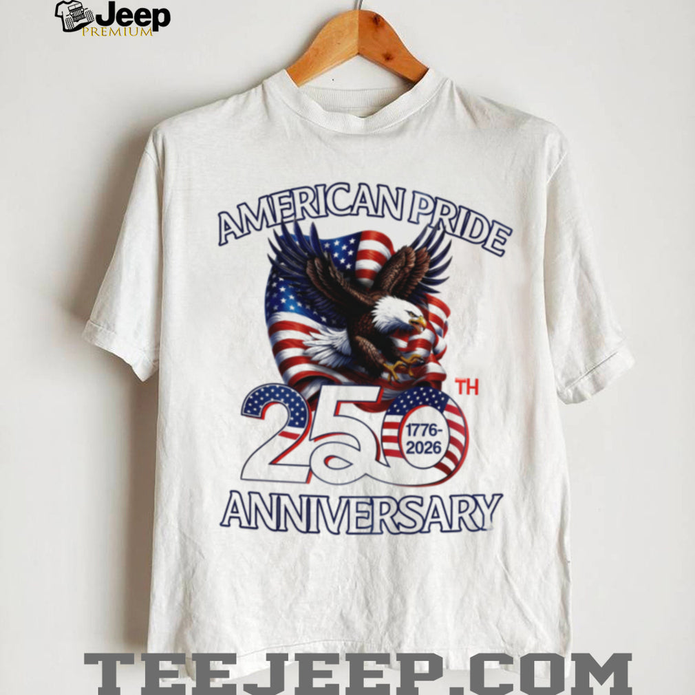 USA 250th Anniversary 1776 2026 American Pride Eagle T Shirt