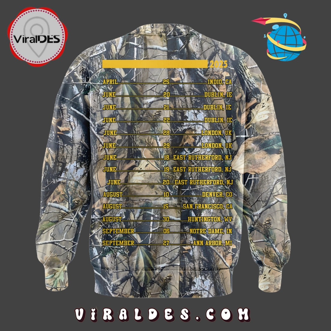 Zach Bryan Camo Limited Edition 2025 Hoodie