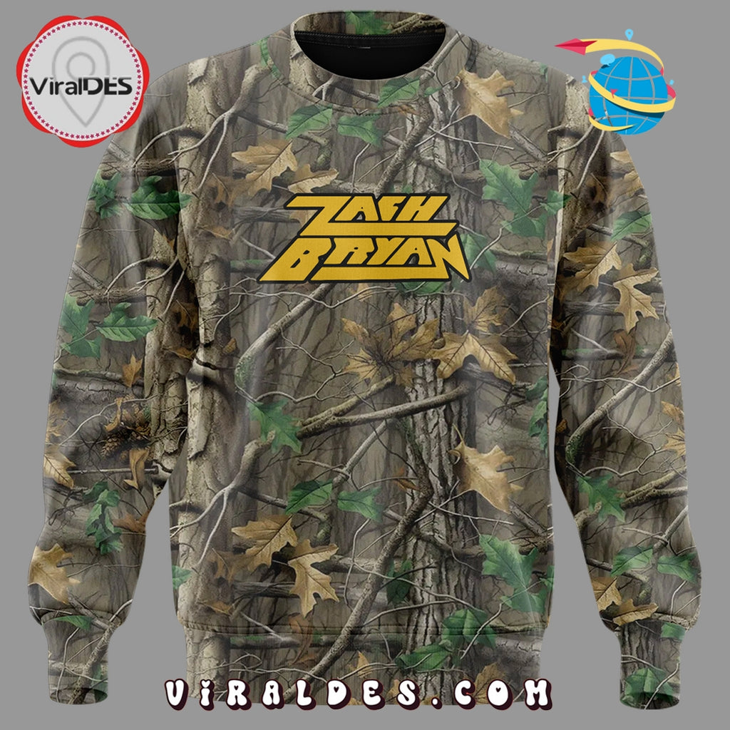 Zach Bryan Kings Of Leon Meadowlands Camo Hoodie