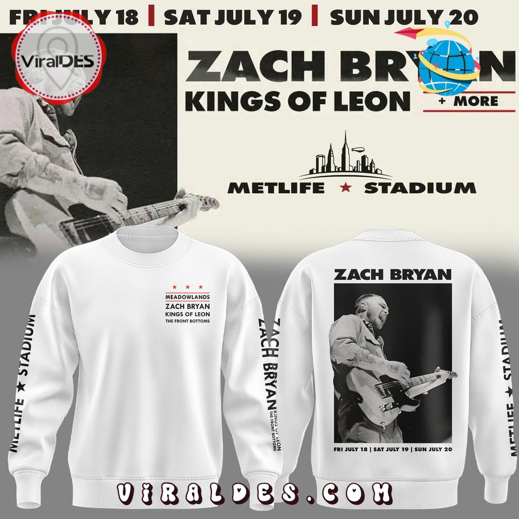Zach Bryan Meadowlands Limited Edition Hoodie 2025