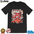 Tampa Bay Buccaneers All Time Greats Signature History T shirt