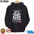2025 2026 Western Conference Champions San Antonio Spurs signature shirt