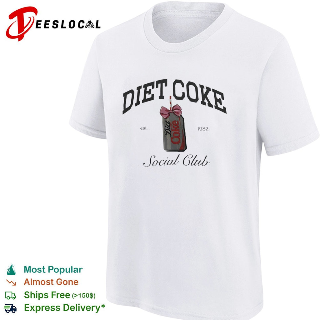 Diet Coke Social Club Est 1982 Soda Vintage shirt