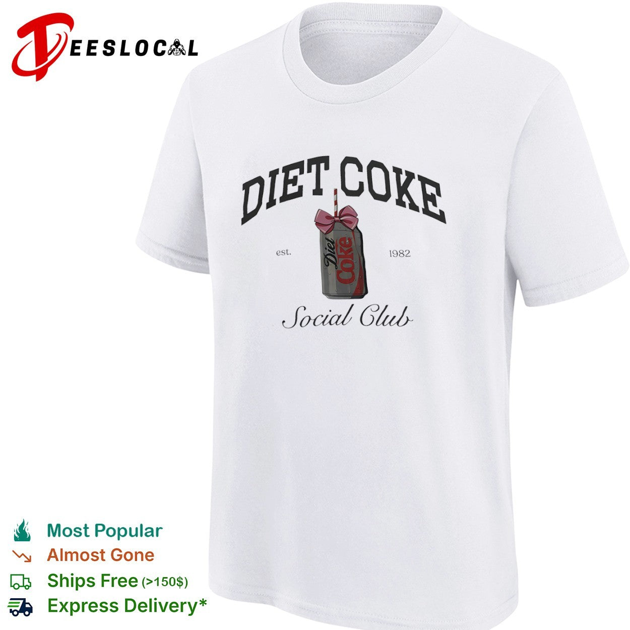 Diet Coke Social Club Est 1982 Soda Vintage shirt